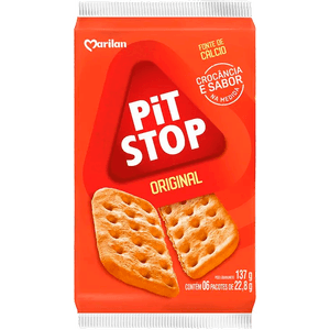 BISCOITO MARILAN PIT STOP 137G ORIGINAL